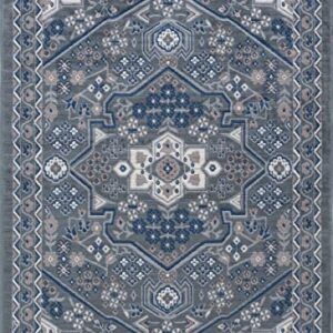 Universal Rugs Logan Area Rug, 4' x 5', Gray