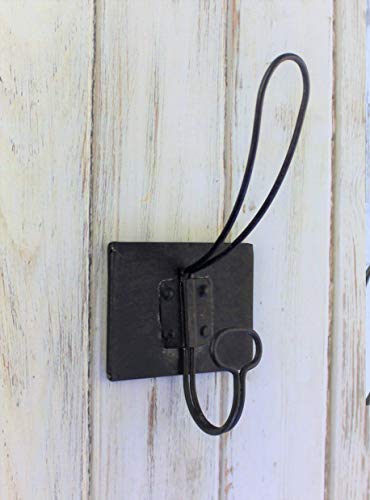 Entryway Wall Hooks - Farmhouse Bathroom Wall Hooks - Industrial Coat Hook - Rustic Coat Rack - Fixer Upper Style - Wall Coat Rack - Towel Rack