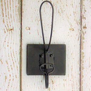 Entryway Wall Hooks - Farmhouse Bathroom Wall Hooks - Industrial Coat Hook - Rustic Coat Rack - Fixer Upper Style - Wall Coat Rack - Towel Rack