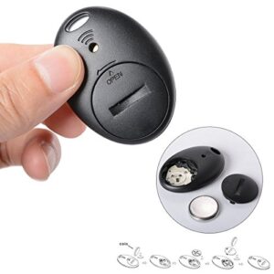 VODESON Wireless Key Finder RF Item Locator Item Tracker with Remote for Keys Keychain Wallet TV Remote Phone Luggage Pet Remote Beeper Tracking Device 4 Receivers - No APP Required,Battery Included