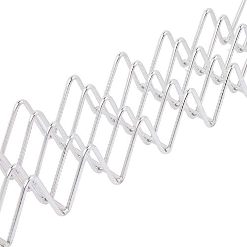 G.E.T. 4-81828 Stainless Steel Taco Holder / Stand, Holds 12 Tacos