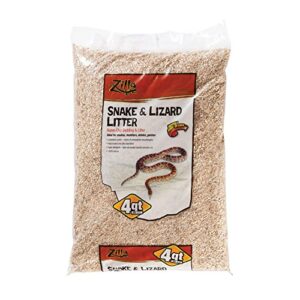 zilla bedng snake/lizard lttr4qt, natural
