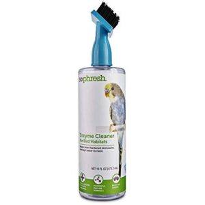so phresh enzyme cleaner for bird habitats, 16 oz.
