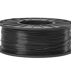 ABS 3D Filament 1.75mm Diameter - No Tangle, No Clogging & Good Impact Resistance - Black -1kg