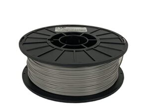 abs 3d filament 1.75mm diameter - no tangle, no clogging & good impact resistance - industrial grey -1kg