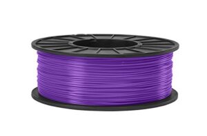 abs 3d filament 1.75mm diameter - no tangle, no clogging & good impact resistance - purple -1kg