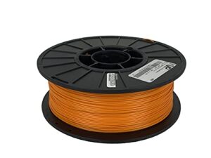 abs 3d filament 1.75mm diameter - no tangle, no clogging & good impact resistance - orange -1kg