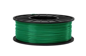 abs 3d filament 1.75mm diameter - no tangle, no clogging & good impact resistance - green -1kg