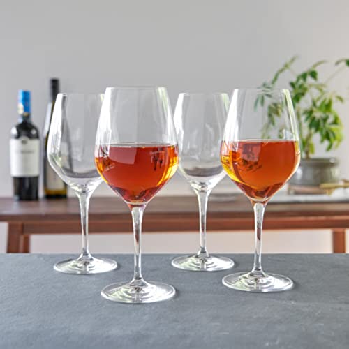 Spiegelau Glasses, Set of 4, European-Made Lead-Free Crystal, Modern Cocktail Glasses, Dishwasher Safe, Professional Quality Cocktail Glass Gift Set (Rose)