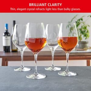 Spiegelau Glasses, Set of 4, European-Made Lead-Free Crystal, Modern Cocktail Glasses, Dishwasher Safe, Professional Quality Cocktail Glass Gift Set (Rose)