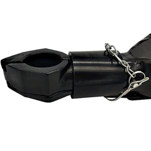 NBJINGYI Class III 2 in A-Frame Coupler 7000LBS Capacity, Heavy Duty Cast Head Forged Powder Coated Black