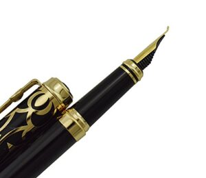 lanxivi duke sapphire fude pen calligraphy fountain pen fine to broad size for signature and art drawing