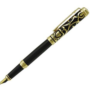 Lanxivi Duke Sapphire Fude Pen Calligraphy Fountain Pen Fine to Broad Size for Signature and Art Drawing