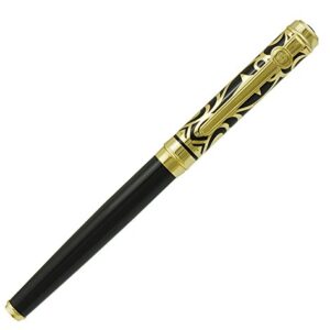 Lanxivi Duke Sapphire Fude Pen Calligraphy Fountain Pen Fine to Broad Size for Signature and Art Drawing