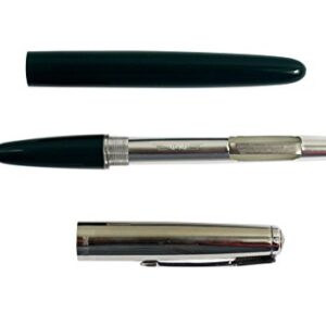 Ranvi Hero 616 Fountain Pen With Iridium Tipped Nib.3 PCS Golden Cap, 3 PCS Sliver Cap.