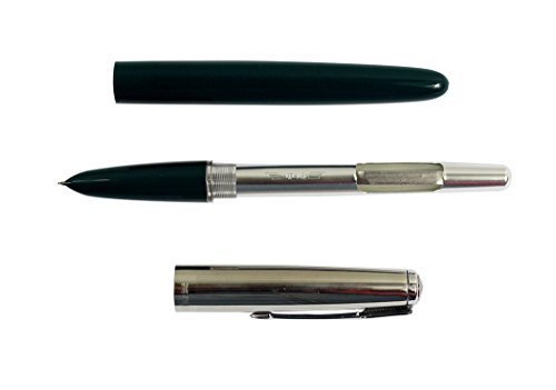 Ranvi Hero 616 Fountain Pen With Iridium Tipped Nib.3 PCS Golden Cap, 3 PCS Sliver Cap.