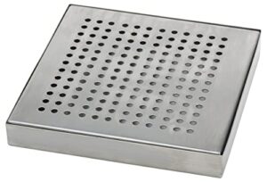 american metalcraft dt4 stainless steel drip tray, square