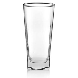 Libbey City Tumbler Glasses, 14.3-ounce, Set of 8