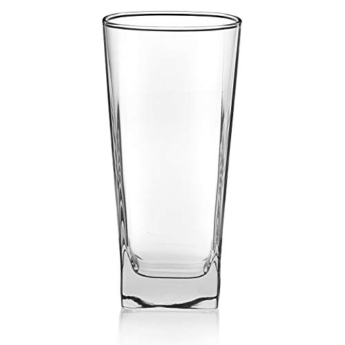 Libbey City Tumbler Glasses, 14.3-ounce, Set of 8