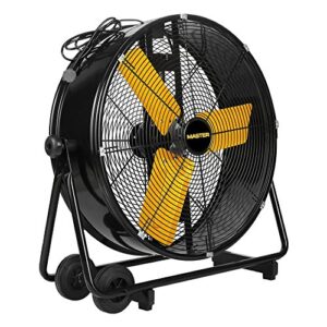 Master 24" Direct Drive Cradle Drum Fan for Commercial, Shop or Garage - Tiltable (MAC-24DCT)