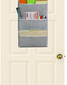 4 Pockets - Wall Mount/Over Door Office Supplies File Document Organizer Holder