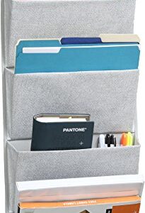 4 Pockets - Wall Mount/Over Door Office Supplies File Document Organizer Holder