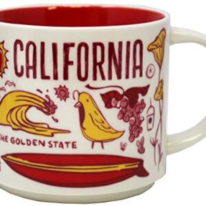 Starbucks Been There Series California Ceramic Mug, 14 Oz