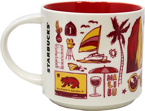 Starbucks Been There Series California Ceramic Mug, 14 Oz