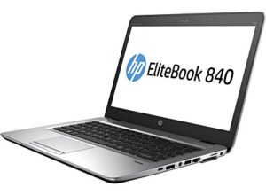 hp laptop elitebook 840 g1 intel core i7-4600u 2.10ghz 8gb ddr3 ram 500gb hdd webcam win 10 pro (renewed)
