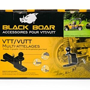 ATV/UTV Mount with Hitch Ball and Winch Strap Loop (2" Ball 2" Shank) (66025)