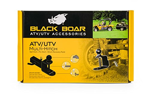 ATV/UTV Mount with Hitch Ball and Winch Strap Loop (2" Ball 2" Shank) (66025)