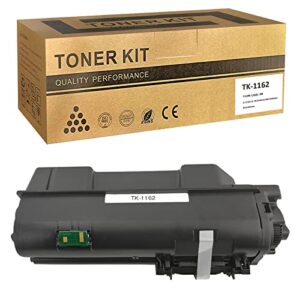 victorstar compatible toner cartridge tk1162 / tk-1162 black for kyocera ecosys p2040dn p2040dw laser printers