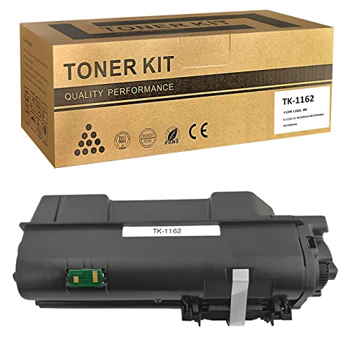 VICTORSTAR Compatible Toner Cartridge TK1162 / TK-1162 Black for Kyocera ECOSYS P2040dn P2040dw Laser Printers