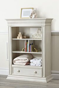 baby cache vienna bookcase, antique white (2316-awh)