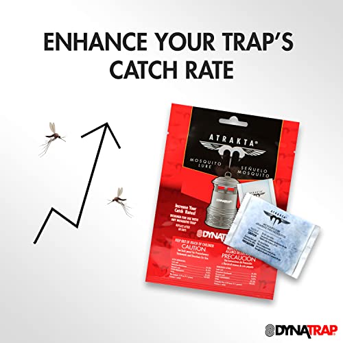 DynaTrap 100611 Atrakta Mosquito Lure Sachet for Any DynaTrap Insect Trap, Lasts 60 Days, Mosquito Trap Attractant