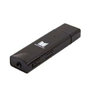 Monolith Hi-Res DAC Headphone Amp - Black with Savitech SA922 Controller, 32-bit HyperStream, Plug and Play