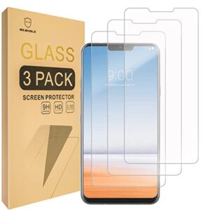 mr.shield [3-pack] designed for lg g7 thinq [tempered glass] screen protector [japan glass with 9h hardness] with lifetime replacement