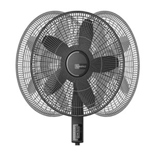 Lasko, Black, S18610 Elite Collection Quiet Blade Pedestal Fan with Remote Control and Adjustable Thermostat