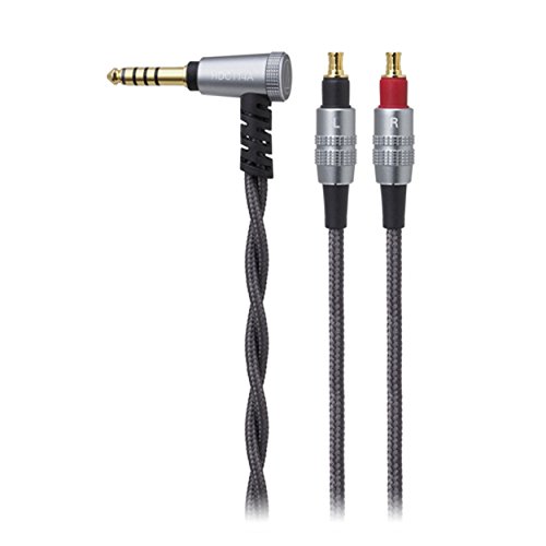 Audio-Technica HDC114A/1.2 4.4mm Detachable Balanced Audiophile Headphone Cable for On-Ear & Over-Ear Headphones