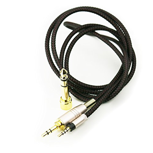 NewFantasia Replacement Audio Upgrade Cable for Sennheiser HD4.40, HD 4.40 BT, HD4.50, HD 4.50 BTNC, HD4.30i, HD4.30G Headphones 1.2meters/4feet