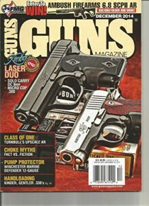 guns magazine, december, 2014