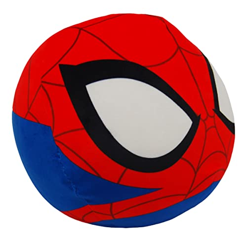 Marvel's Spider-Man, "Spider-Man" 3D Ultra Stretch Cloud Pillow, 11" Round, Multi Color