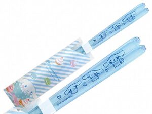 sanrio 490562 cinnamoroll, heart, clear, chopsticks, light blue