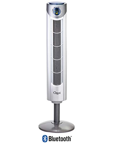 Ozeri Ultra 42” Oscillating Tower Fan, with Bluetooth and Noise Reduction Technology