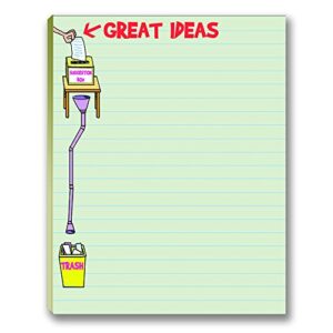 Stonehouse Collection Funny To Do List Notepads Assorted Pack - 4 Pads For Your Lists - Office Notepads - USA Made (Funny Pack)