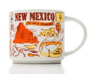 starbucks new mexico been there collection ceramic coffee mug (14-ounce)