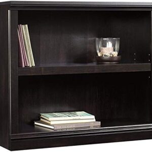 Scranton & Co 2 Shelf Bookcase in Estate Black