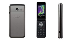 lg - exalt 4g lte vn220 with 8gb memory cell phone - silver (verizon) (renewed)