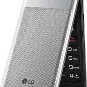 LG - Exalt 4G LTE VN220 with 8GB Memory Cell Phone - Silver (Verizon) (Renewed)