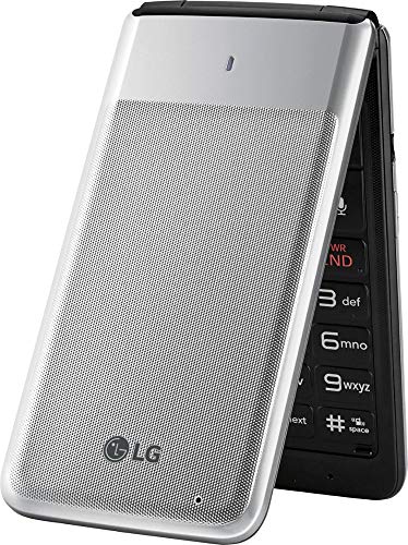 LG - Exalt 4G LTE VN220 with 8GB Memory Cell Phone - Silver (Verizon) (Renewed)